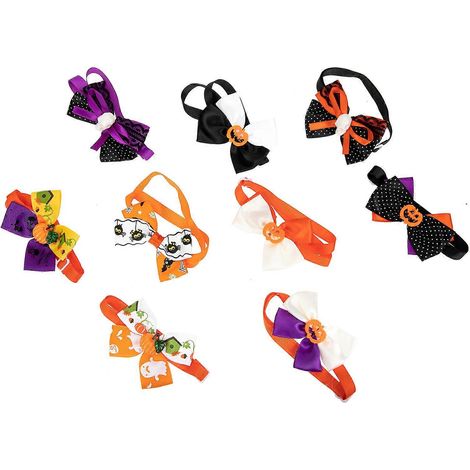 Collares decorativos de Halloween para gatos, juego de 45 piezas (1/5)