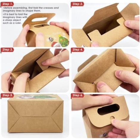 Sacs Cadeaux - Aviski - Lot de 20 - Papier Kraft - Thème Nol - Mixte (1/2)