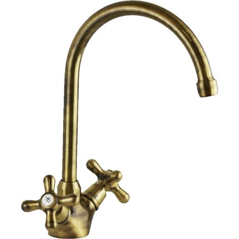 Rubinetto per lavello cucina colore bronzo Gattoni 5692/REV0 Bronzo (1/2)