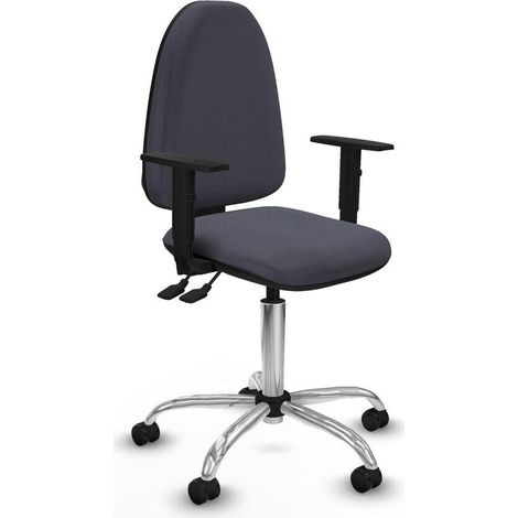 piqueras-y-crespo B1D05RP chaise bureau gris sombre