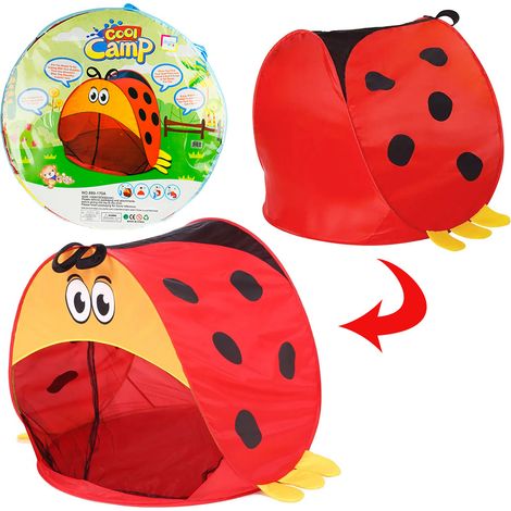 Tenda a forma di coccinella per bambini per il giardino di casa (1/5)