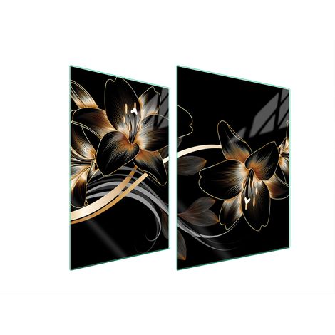PLACA PROTECTORA DE VIDRIO PARA ESTUFA 70x52 ORQUÍDEA (1/5)