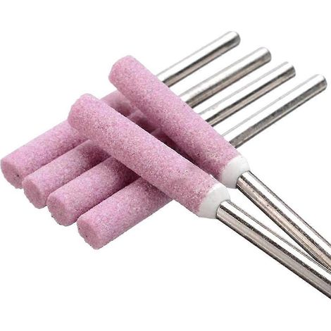 Affûteuse de chaîne de tronçonneuse, meule à aiguiser, lime pour tête d'affûtage - 3 x 4,8 mm - 1 pièce (1/5)