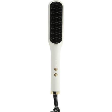 Brosse Lissante Électrique 2-en-1 : Lisseur et Boucleur avec Température Réglable (1/4)