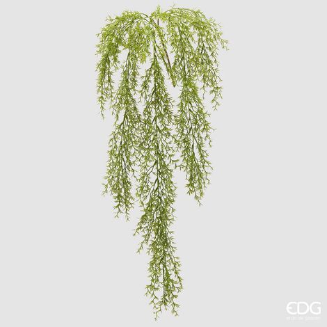 EDG Enzo De Gasperi Pianta Artificiale Erba Palustre Cadente H 106 Cm Colore Sage – Pianta Decorativa Realistica Design Moderno