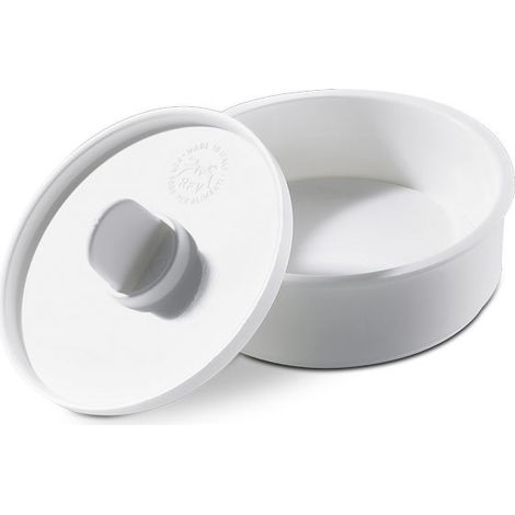 Rigamonti stampo hamburger nylon e polipropilene fondo staccabile 12 centimetri