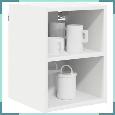 Armoire suspendue - 884410 - Blanc - Bois d'ingénierie - 30 x 29,5 x 40 cm (1/5)