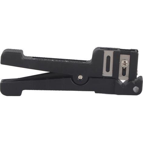 Fiber Optic Stripping Tool, Horizontal Coaxial Cable Knife, Electrician's Hand Tool 45-165 (1/5)