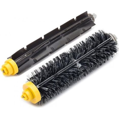 replacement roller brush kits for Roomba 600 series robot vacuum cleaners (605, 616, 621, 650, 660), compatible, high resistance