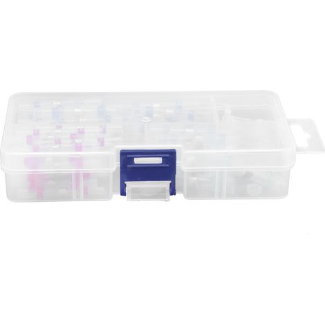 Cosses électriques étanches à souder 100 pièces, connecteurs rétractables isolés pour câblage, bagues serties imperméables, kit de terminaison filaire (1/5)