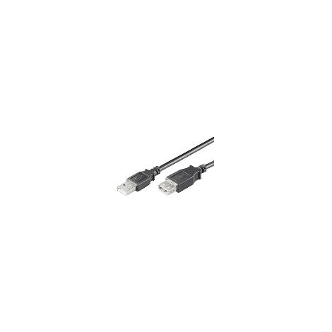 CABLE DE EXTENSION USB 2.0 A A A M/F, AWG28, DE 1,8 METROS.