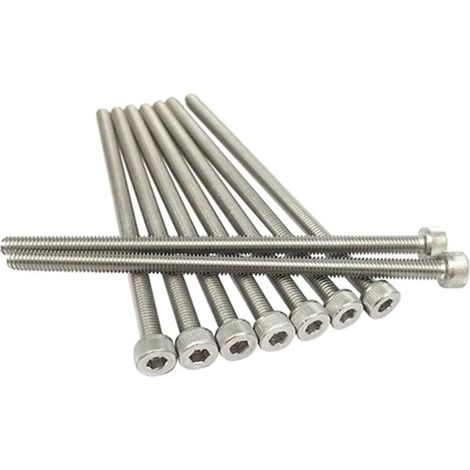 Vis à tête hexagonale en acier inoxydable 304 – cylindrique creuse M3 M24 pour le travail des métaux