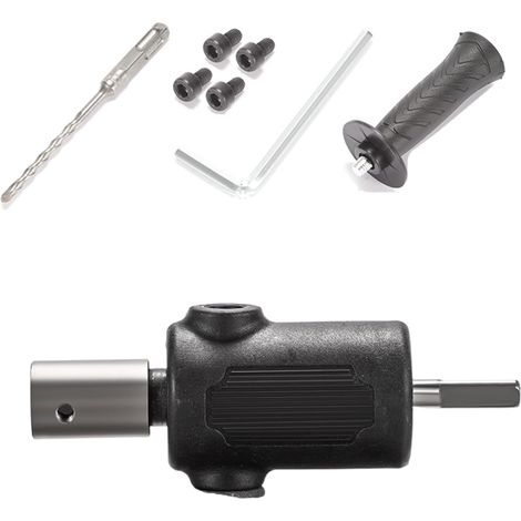 Ensemble de conversion d'outils électriques stables - Convertisseur de perceuse en marteau - Améliore les capacités de perçage pour un usage professionnel et domestique - Convertisseur électrique pour