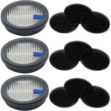 Kit di filtri in spugna per aspirapolvere senza fili Afoddon A200PRO/A200 ORFELD B08/C10A/C10G, 3 filtri HEPA, 9 filtri in spugna