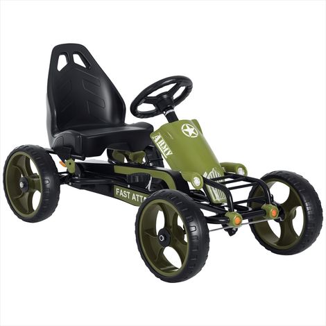 Voiture électrique pour enfant Kart à pédales pour enfants 105 cm (1/5)