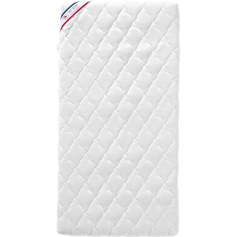 Colchón Perfecto para Bebé - 60x120x10 cm - 2 Caras: Verano / Invierno - Desenfundable - Anti Ácaros (1/4)