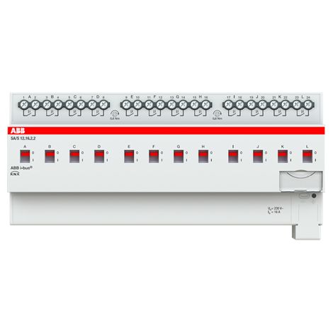 ABB ACTIONNEUR DE COMMUTATION 12 VOIES, 16 A, REG SA/S12.16.2.2 2CDG110264R0011 (1/3)
