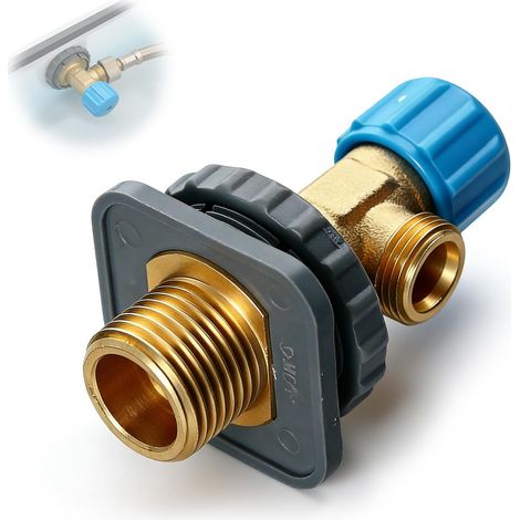 Square Toilet Faucet, Compatible with 212458, 240.189/269/752.001/K12088, Water Connection 3/8 Inch (1/5)