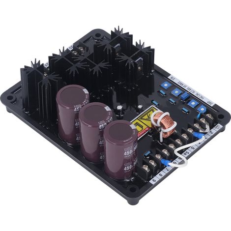 Régulateur de tension automatique pour groupe électrogène diesel (carte de régulation AVR) AC180‑280V monophasé triphasé (1/5)