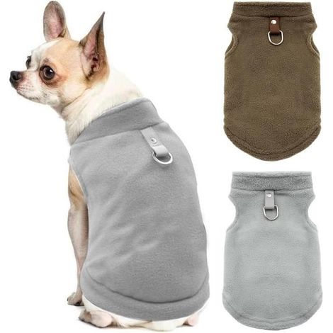 Pull en Peluche - Non spécifié - 2 Pièces - Pour Chien et Chat - Hiver - Doux et Confortable (1/4)
