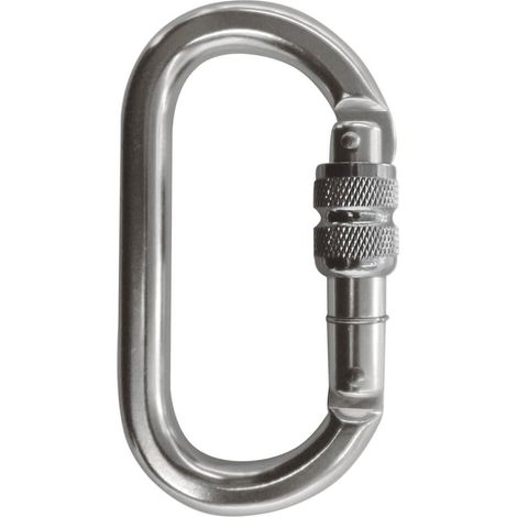 Mousqueton aluminium manuel à vis