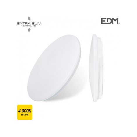 edm EDM 4000K Applique LED Blanche 18W 4000K