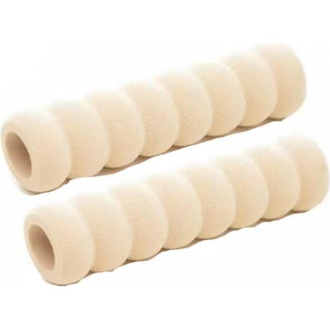 Door handle covers, soft foam handle covers (set of 2) (off-white) (1/5)