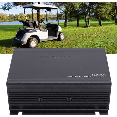 Controlador de carga solar MPPT ligero de aluminio para vehículos eléctricos y embarcaciones (320–510 W, 18–50 V, temperatura 0–55 °C, eficiencia 85–95 %). (1/5)