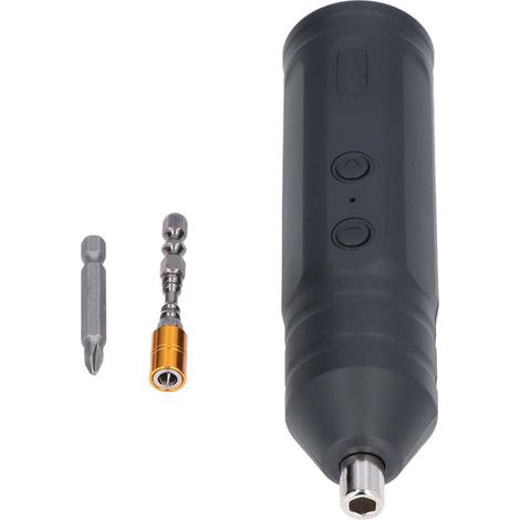 Mini tournevis électrique sans fil rechargeable, kit d'outils comprenant une petite perceuse pistolet et un tournevis pistolet (DC3,6V). (1/5)