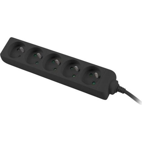 LANBERG PS0-05E-0150-BK PRESA MULTIPLA 1,5 M 5 PRESA/E AC INTERNA NERA (1/4)