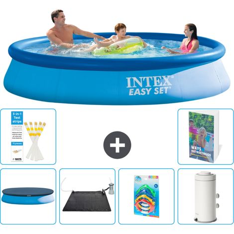Intex Piscina Easy Set Rotonda - 366x76 cm - 7-pezzi  S118