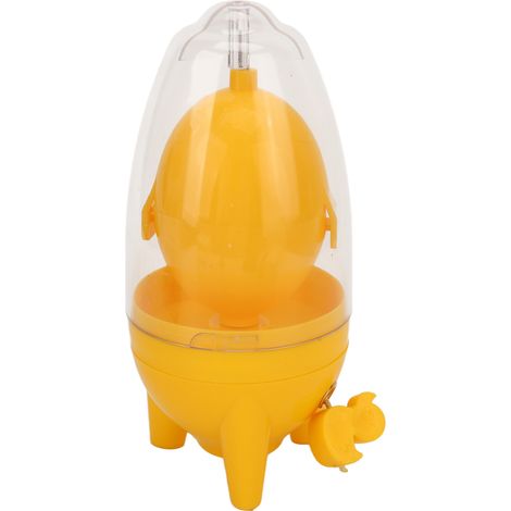 Gelbes manuelles Schneebesen- und Rührset, goldener Cyclone-Rotationsschneebesen, Eierschüttler, Unisex (1/5)