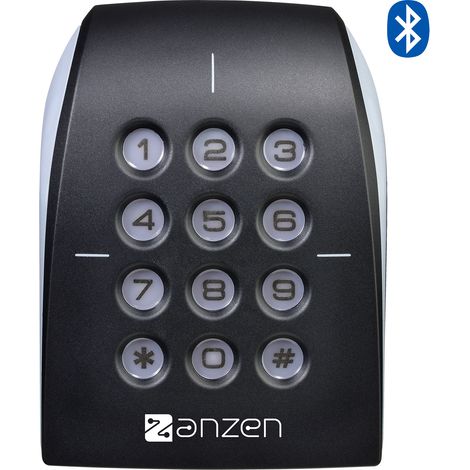 Lecteur proximité OSDP Bluetooth clavier intégré saillie LED IK10 / IP65 AZLECBLUEAC AIPHONE 180008