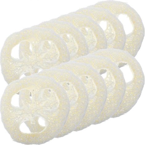Lot de 20 porte-savons en luffa, organisateur de savon pour salle de bain et comptoir (1/5)