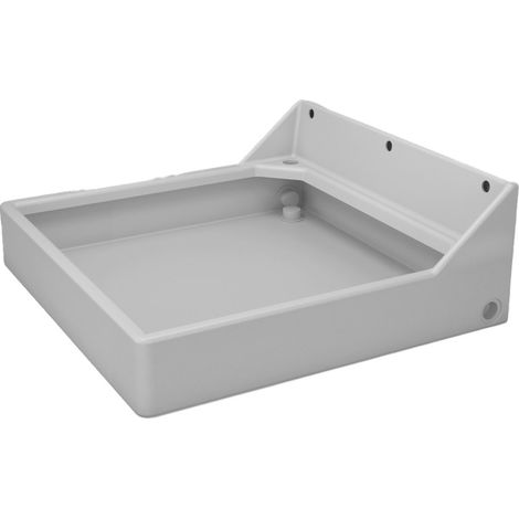 Thermor – Bac de récupération d'eau pour chauffe-eau – Dimensions 650x650x240mm – Compatible PECS verticaux muraux – 900236