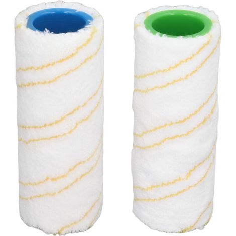 Brosse de nettoyage pour sols durs, rouleau de remplacement en microfibre lavable, utilisation humide et sèche pour Karcher FC3 FC3D FC5 FC5D FC7 (1/5)