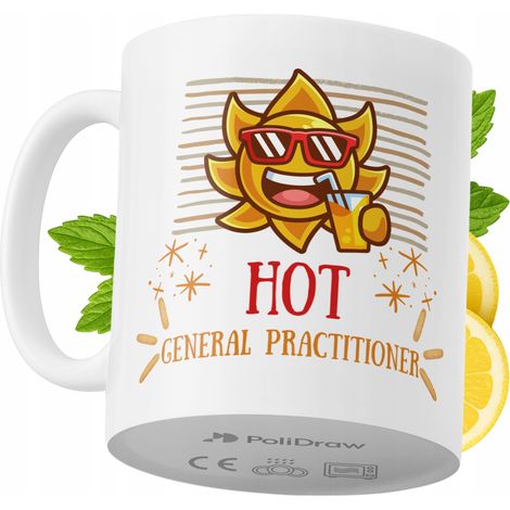 Lustige Kaffeetasse mit witzigem Textdesign für Allgemeinmediziner – ideal für Geburtstage, Namenstage, Feiertage und besondere Anlässe. Hochwertige Tasse für Zuhause, Büro und Arbeit. Farbe: Weiß, 33