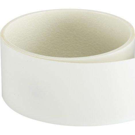 Centrale Brico – Chant de plan de travail stratifié blanc mat 132cm – Largeur 4.2cm – Épaisseur 0.3mm – Thermocollant pour espaces confinés