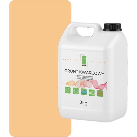 Imprimación de cuarzo para yeso de silicona, 3 kg, beige cálido F764 (1/5)