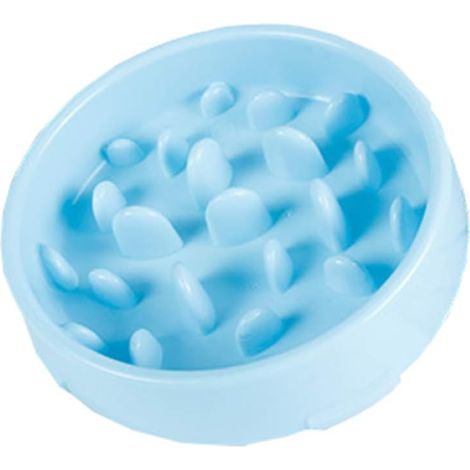 AGE Bol en plastique chien jungle bol de nourriture lente arrêter la nourriture bol en plastique ustensiles de nourriture pour animaux de compagnie fournitures pour animaux de compagnie chat et chien (1/4)