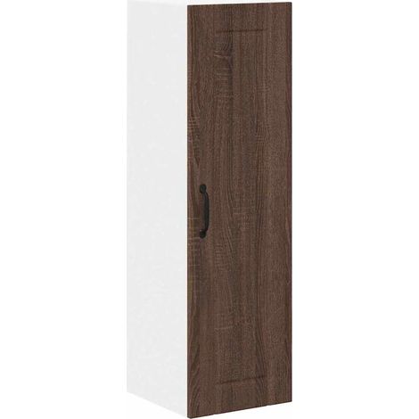 Meubles de Rangement,Armoire de cuisine avec étagère Chêne brun 30 x 31 x 100 cm CFW925678 (1/5)
