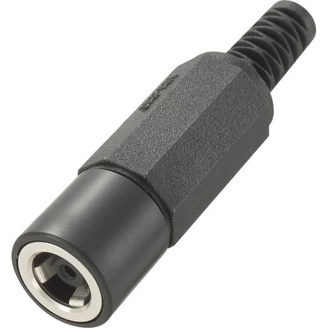 TRU COMPONENTS Niedervolt-Steckverbinder Buchse, gerade 4 mm 1.45 mm 1 St.