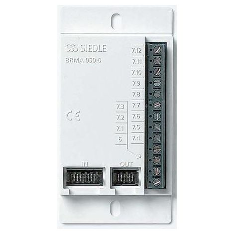 Siedlesohne BRMA 050 módulo blanco para portero automático exterior