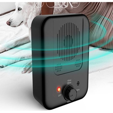 Anti Aboiement Chien à Ultrason Longue Portée, Rechargeable Détection Automatique pour Petit/Moyen/Gros Chien (1/4)