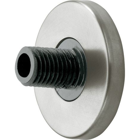 Keuco KE Fijación de pared Plan 14935, con embellecedor, plateado anodizado/gris oscuro, 14935170000