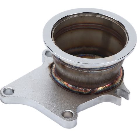 Bride Turbo Downpipe Bride 3pouces V-Band Adaptateur Kit avec 5 Boulons pour T3/T4 Turbocompresseur, Collecteur Échappement Acier Inoxydable (1/5)
