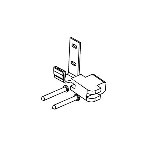 Kit D'Assemblage Pour Vantail Mobile + Guide Sol FAAC