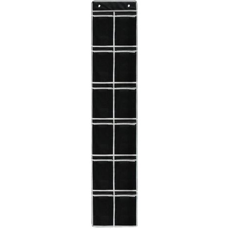 12 Mesh Pocket Hanging Shoe Organiser Rack Behind Doors Rack Storage Household Wall Bag Room Storage-A (1/5)