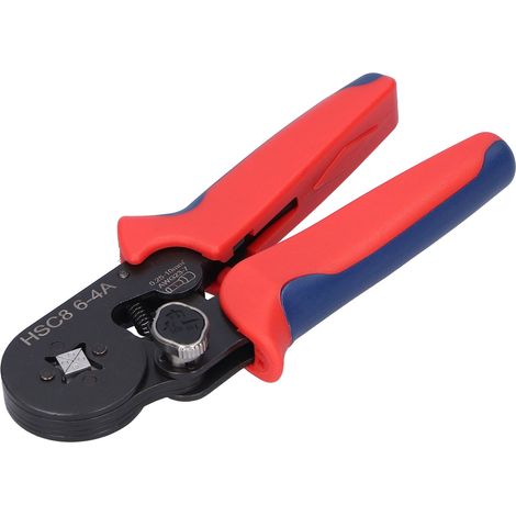 Mini pince à sertir à dénuder et à sertir les cosses, outil industriel autoréglable à cliquet HSC8 10-4A amélioré (1/5)