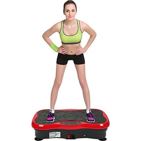 1 - Plateforme Vibrante - Machine De Fitness - Vibration Oscillante Pour Perte De Poids Et Tonification - Usage Domestique - Noir - 57,5x40x16cm (1/5)
